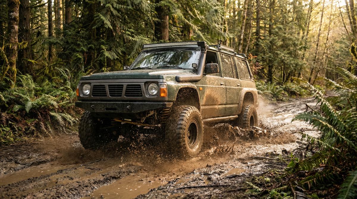 偷拍越野车视频